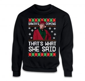 ugly christmas sweater the office michael scott