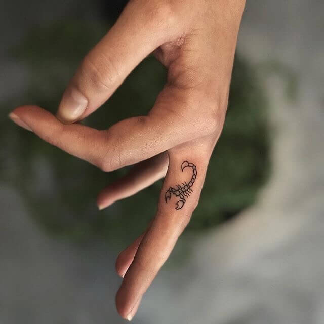 astrologie scorpion tattoos