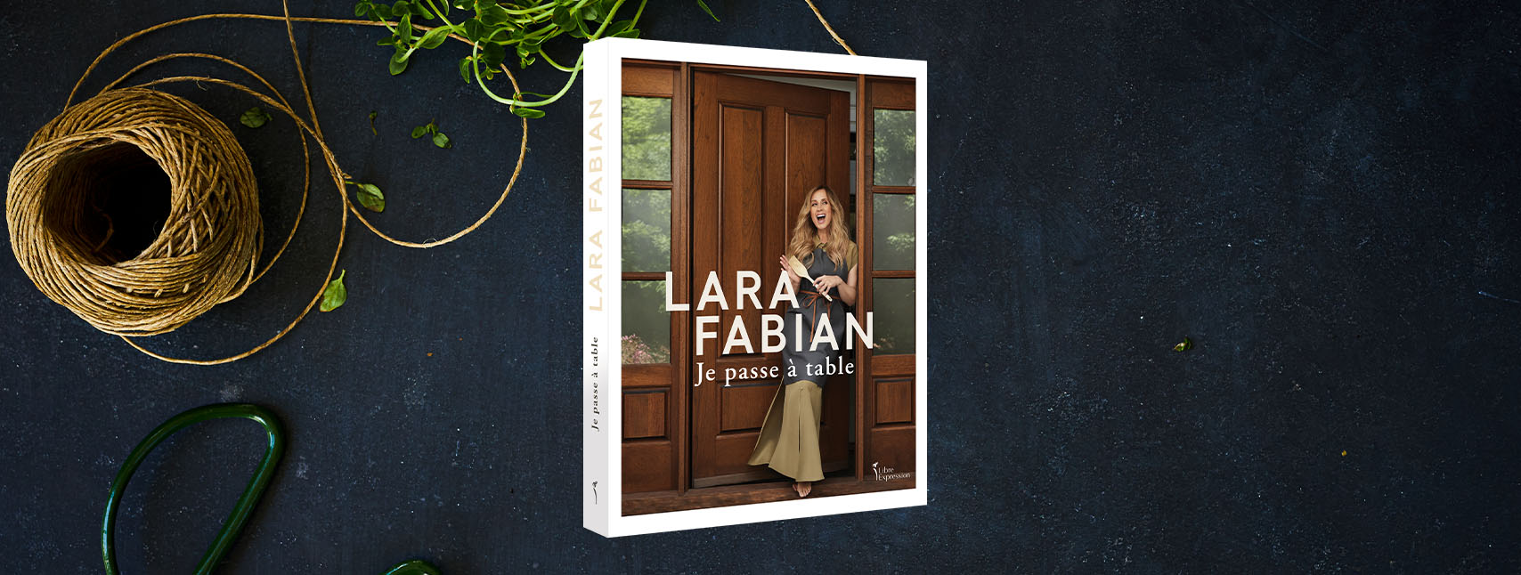 Couverture du livre je passe à table de Lara Fabian