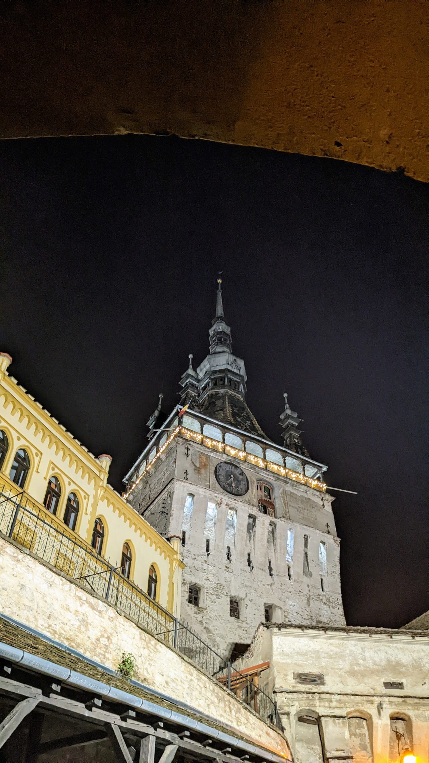 La Tour de l'horloge à Sighișoara